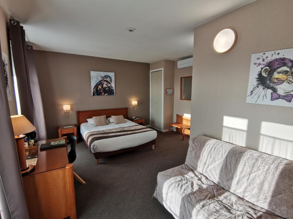 Logis Hotel Le Cerf Бріар Екстер'єр фото
