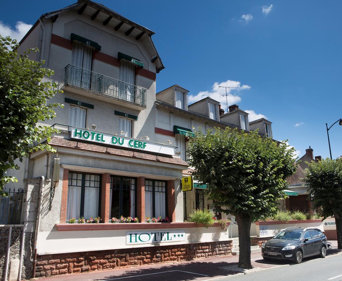 Logis Hotel Le Cerf Бріар Екстер'єр фото